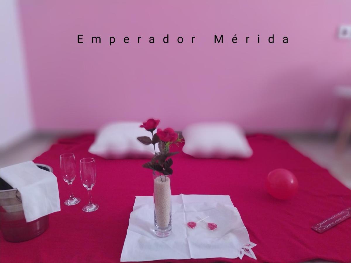 Emperador Augusto Hotell Mérida Exteriör bild